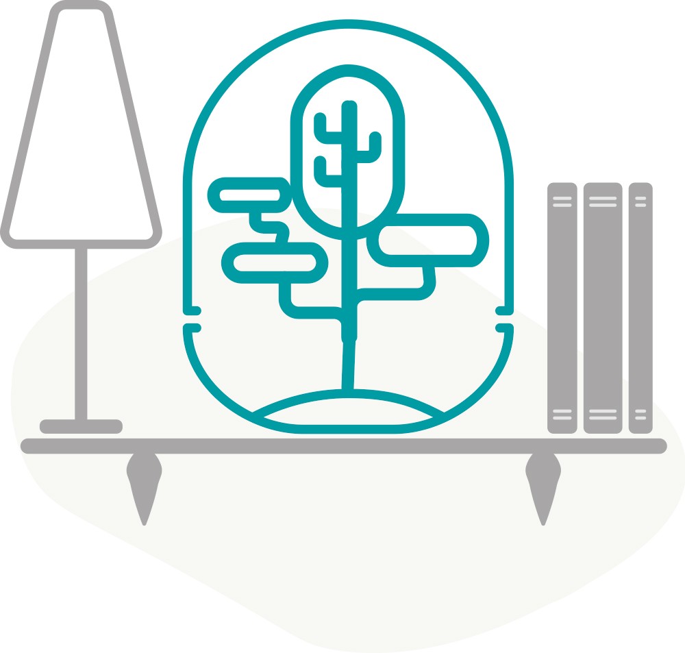 Icono decoración